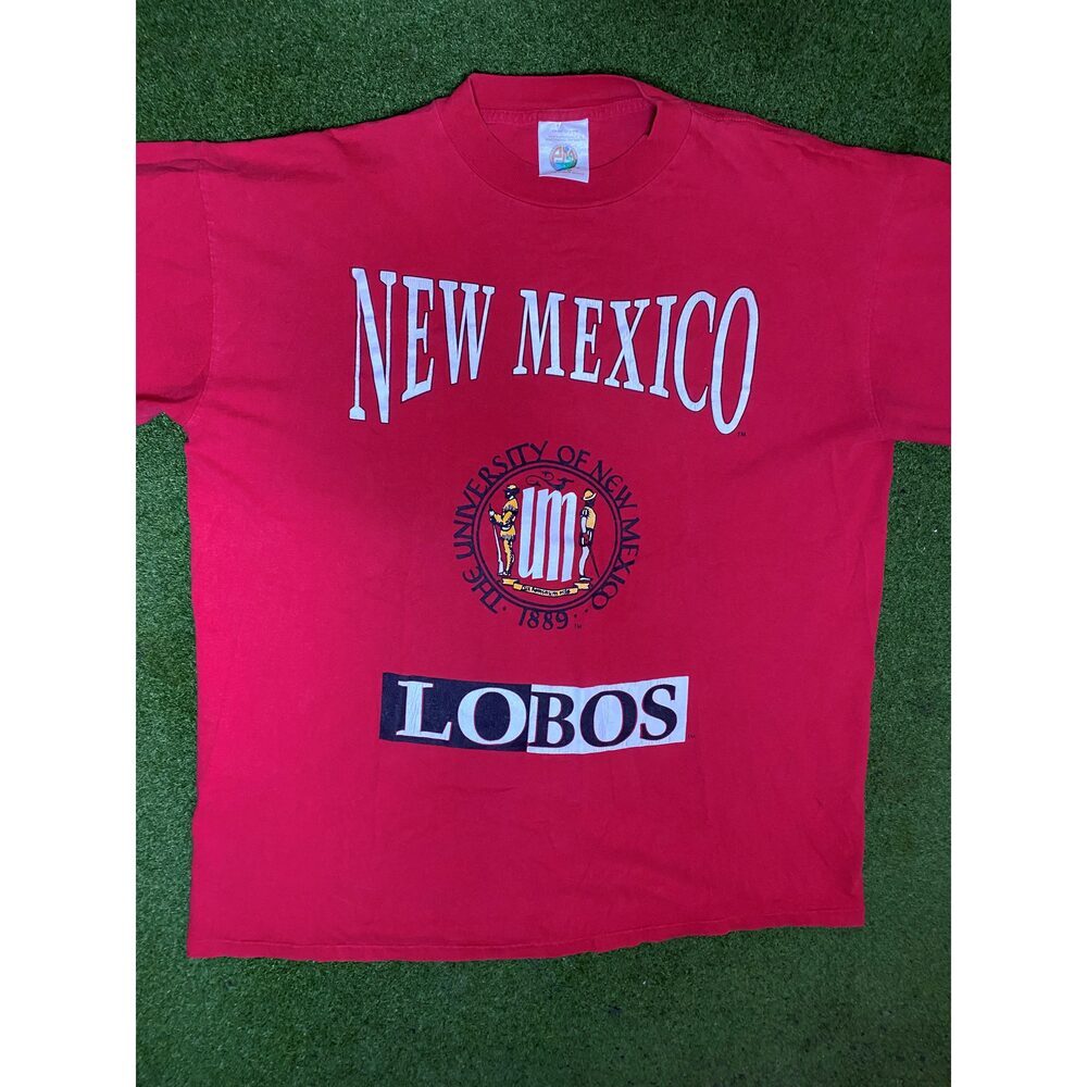 90s New Mexico Lobos - Vintage University T-Shirt (XL)